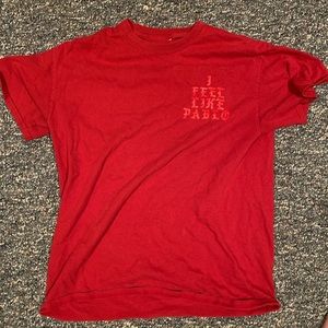 I FEEL LIKE PABLO TEE RED